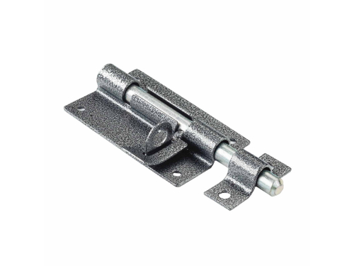 Засов с проушиной Киров ЗД-12 а/серебро (25шт/уп)