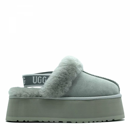 Ugg Funkette Suede Platform Grey Violet