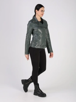 Кожаная куртка демисезонная косуха