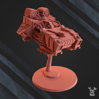Fire Lizzard Hover Speeder