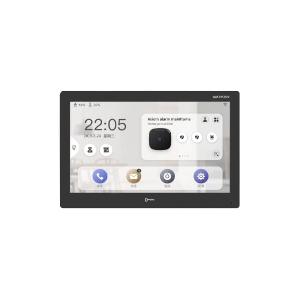 IP видеодомофон Hikvision DS-KH9510-WTE1 (Black)(B)