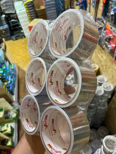 Скотч алюминиевый 25м