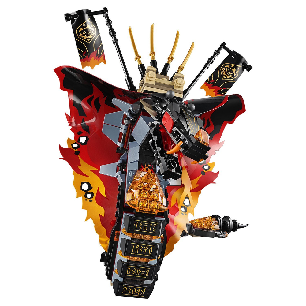 LEGO Ninjago: Огненный кинжал 70674 — Fire Fang — Лего Ниндзяго