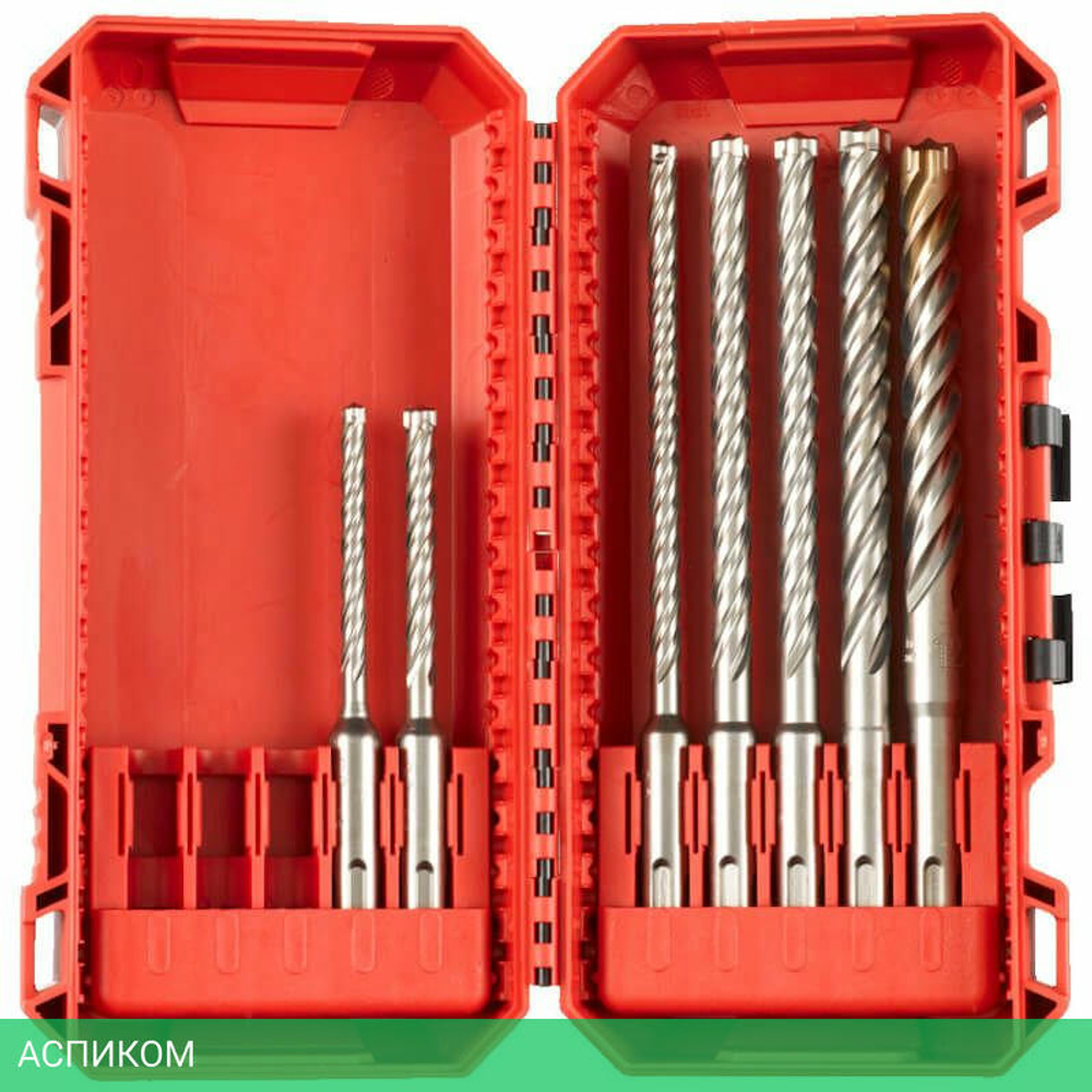 Набор буров Milwaukee SDS+ MX4 7шт (4932492114)