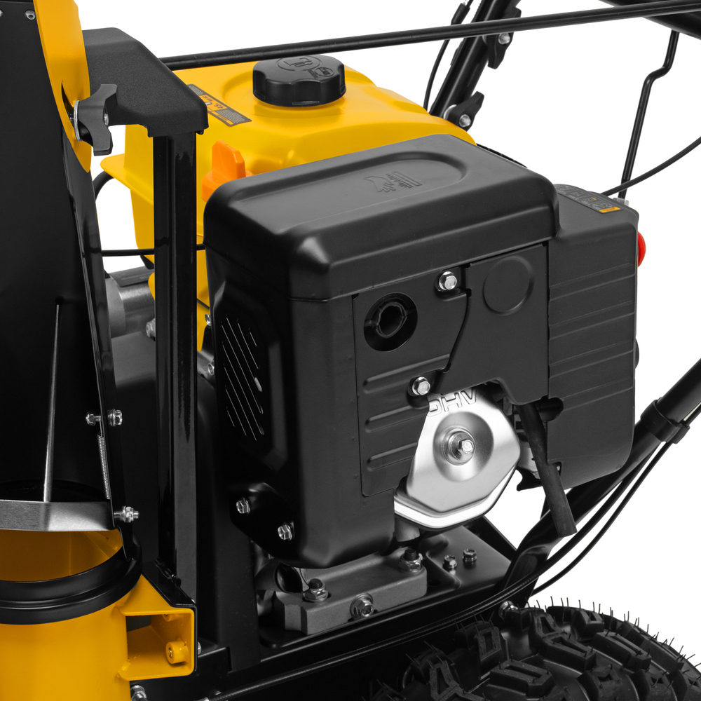 Бензиновая снегоуборочная машина SBL 711D PRO, 302cc, эл.старт, фара, обогрев, блок. дифф. Denzel