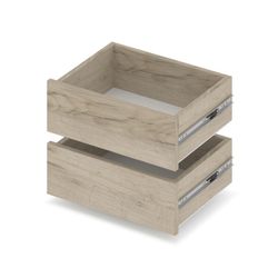 Ящики выдвижные для шкафов-купе глубиной 450 "Роланд" Р74, ЛДСП, MODERN