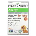 Forces of Nature, Allergy, органическое растительное средство, для детей от 3 до 12 лет, апельсин, 10 мл (0,34 жидк. унц.)