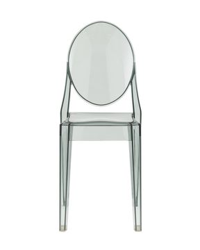 Стул Victoria Ghost прозрачный серый