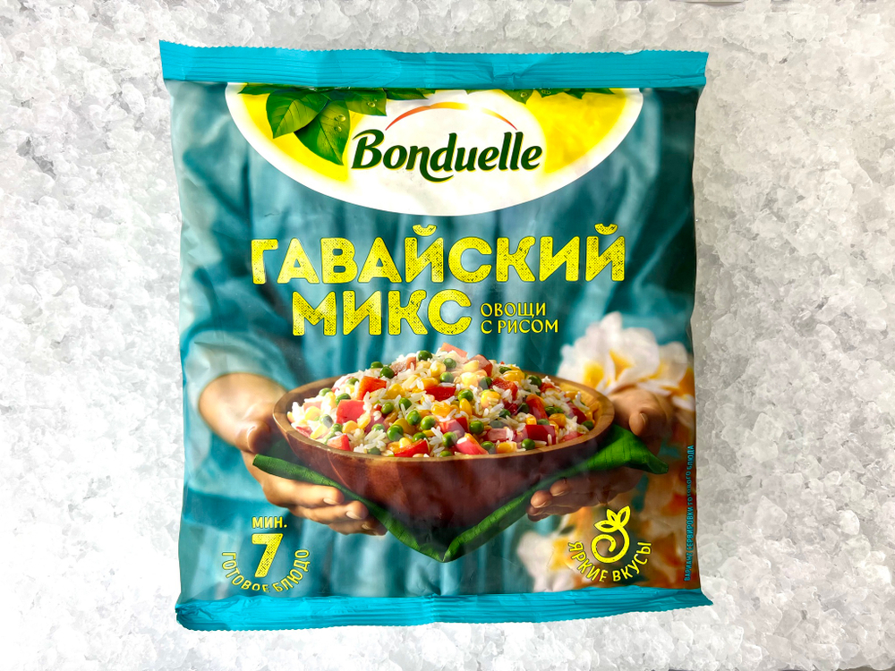Стрит-фуд смесь Бондюэль "Гавайский микс" | Свежемороженая | 400 гр.