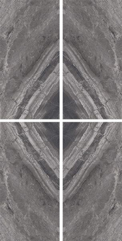 Керамогранит SUPREME Book Match Charcoal Levigato S/4 (77535)