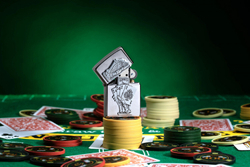 Зажигалка ZIPPO 49536 Dead Mans Hand Emblem Design