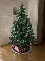 Ель искусственная «Вега» (Литая хвоя) от 1,2 м до 3 м