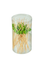 Шпажки для канапе ЗЕЛЕНЫЙ ЦВЕТОК (в наборе 50 шт)