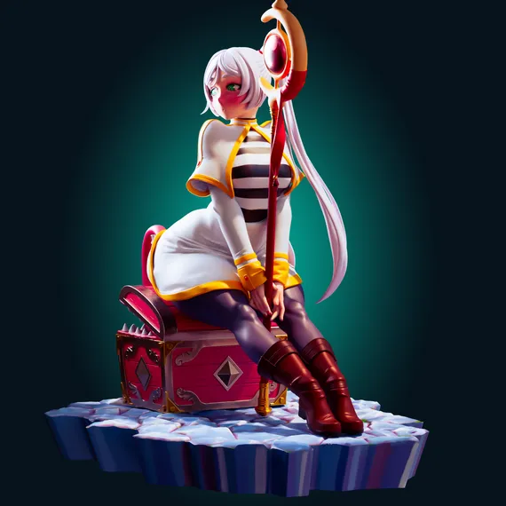 Frieren on the Chest with NSFW ver. - Sousou no Frieren