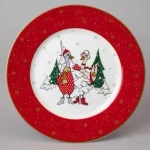 Тарелка закусочная «Family christmas» 20см