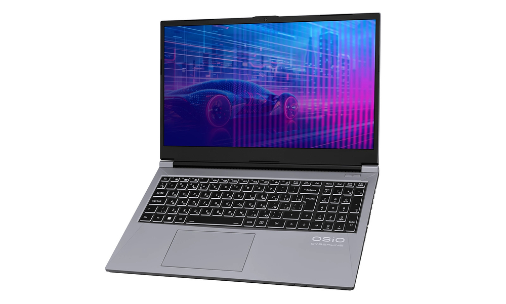 Ноутбук  OSIO CyberLine C150i-002 15.6 ", Core i5, 16 Гб RAM, 512 Гб SSD, GeForce RTX 4050, Серый