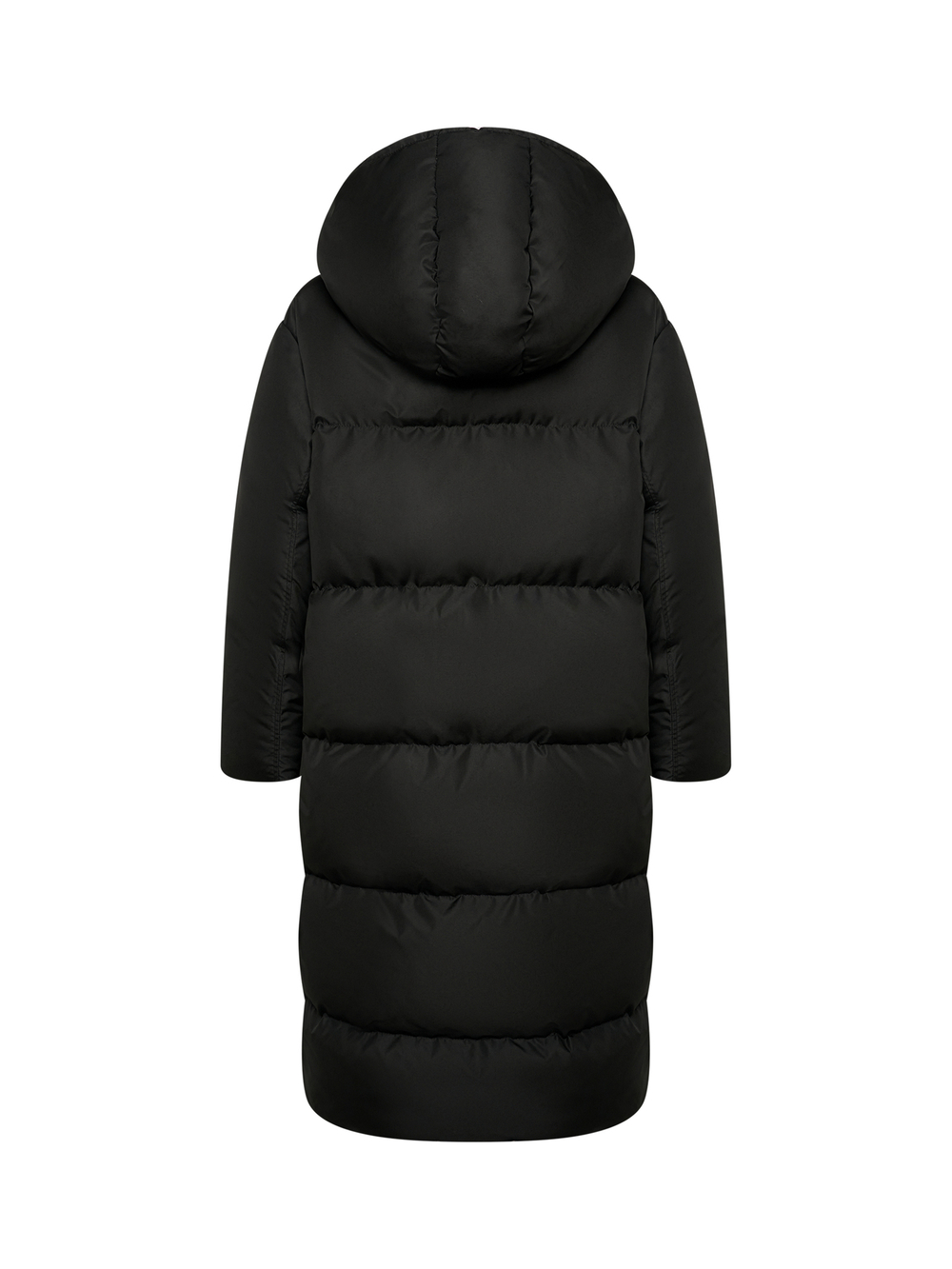 ПРЕДЗАКАЗ MAXI пуховик с объемным капюшоном,BLACK 🌌🌌🌌