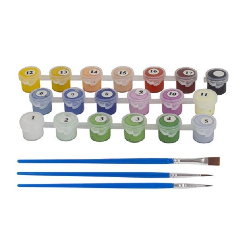 Картина по номерам 40х50см, Остров Сокровищ Прованский пейзаж, с акриловыми красками