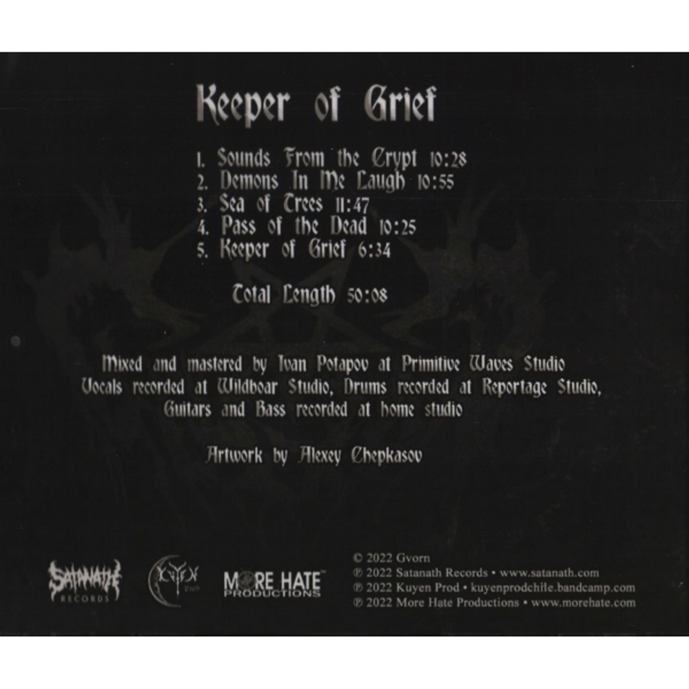 Gvorn / Keeper Of Grief (CD)