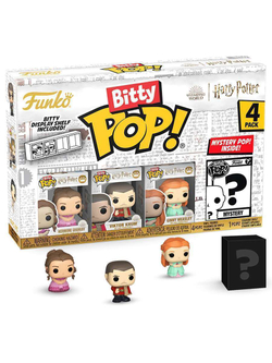 Фигурка Funko Bitty POP! Harry Potter GoF Hermione+Viktor+Ginny+Mystery (1 of 4) 4PK 83655