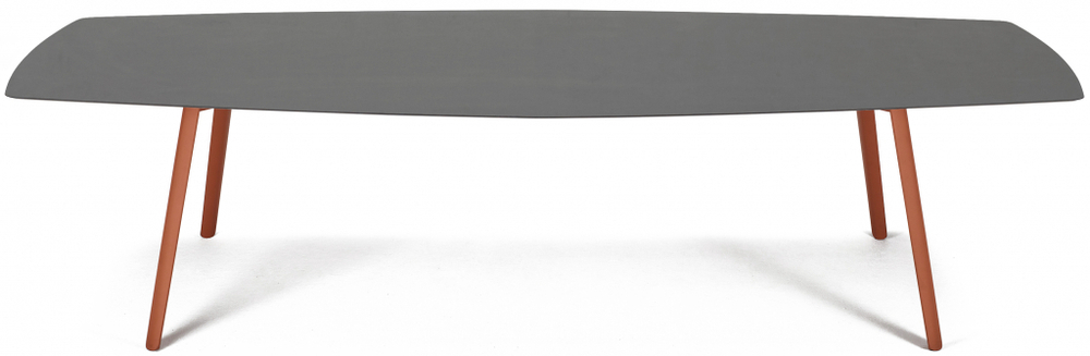 Стол ламинированный Scab Design Squid, терракотовый, антрацит