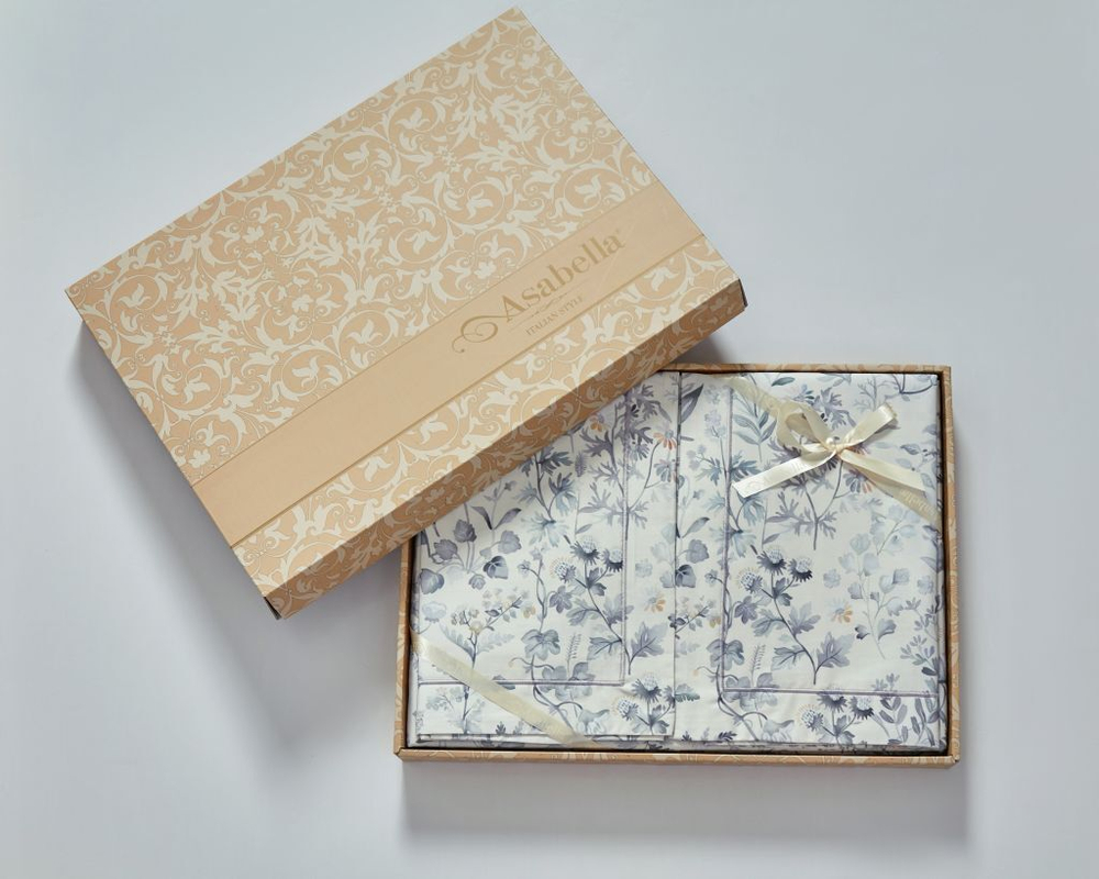 Постельное белье 2 спальное евро Asabella 2196-6