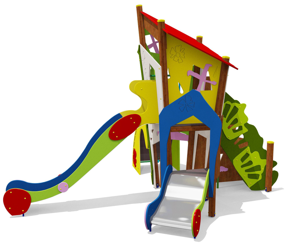 Игровой комплекс 070911 для детей 4-6 лет для уличной площадки