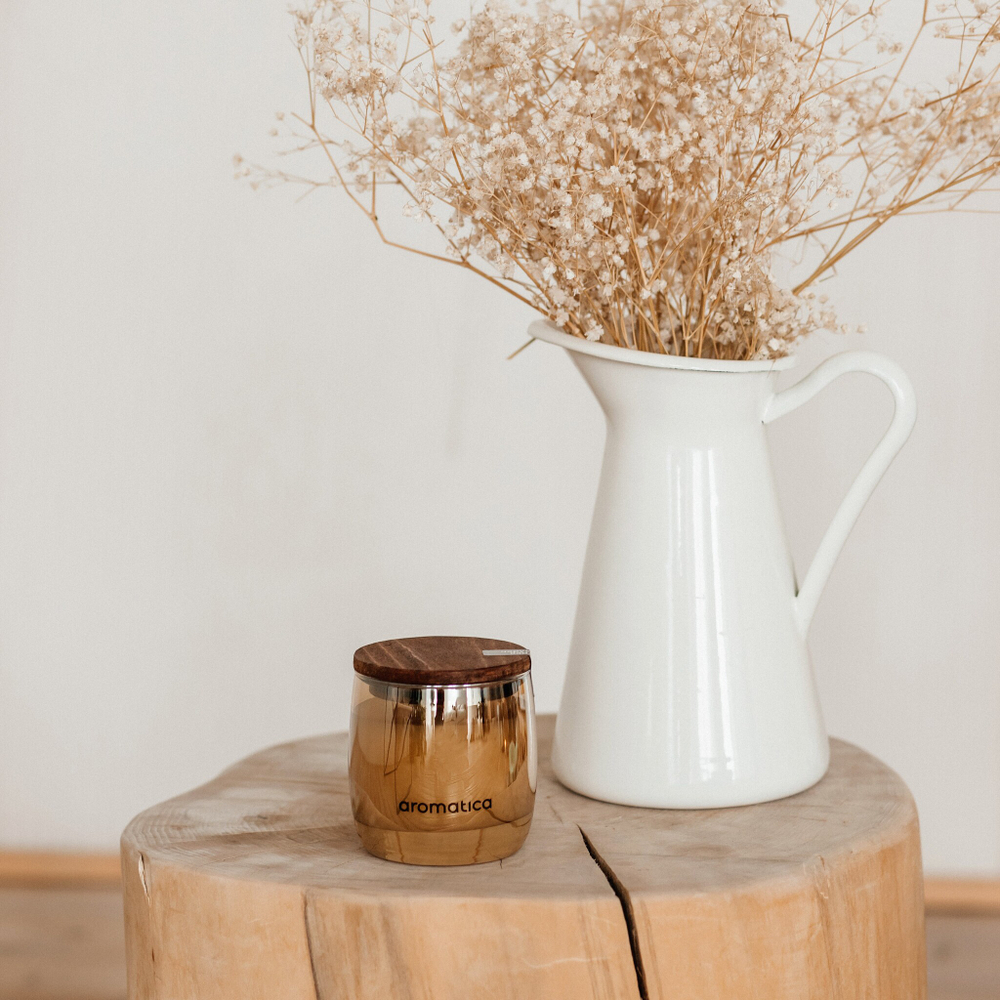 Аромасвеча AROMATICA Орех макадамия