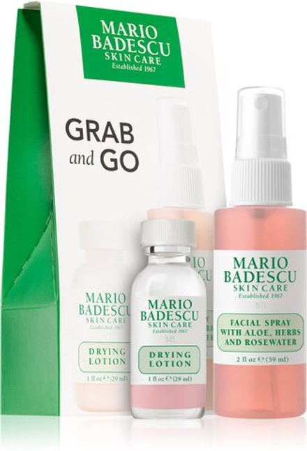 Mario Badescu GRAB and GO - дорожный набор (для идеальной кожи) /   / GTIN 785364144651