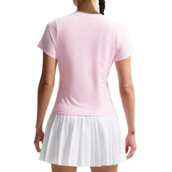 Женская теннисная футболка Nike Victory Dri-Fit Short Sleeve Tennis - pink foam/white