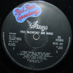 Wings / Red Rose Speedway (LP)
