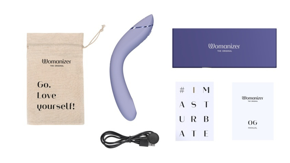 Стимулятор G-точки Womanizer OG c технологией Pleasure Air и вибрацией