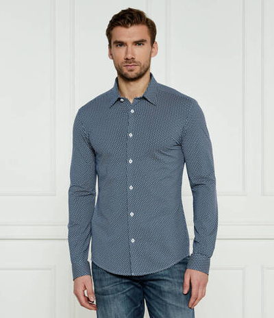 Рубашка p-roan-kent-c1 BOSS BLACK - темно-синий(50522091)