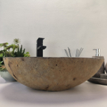 Раковина из речного камня RS-63904 (49*42*15) 0122