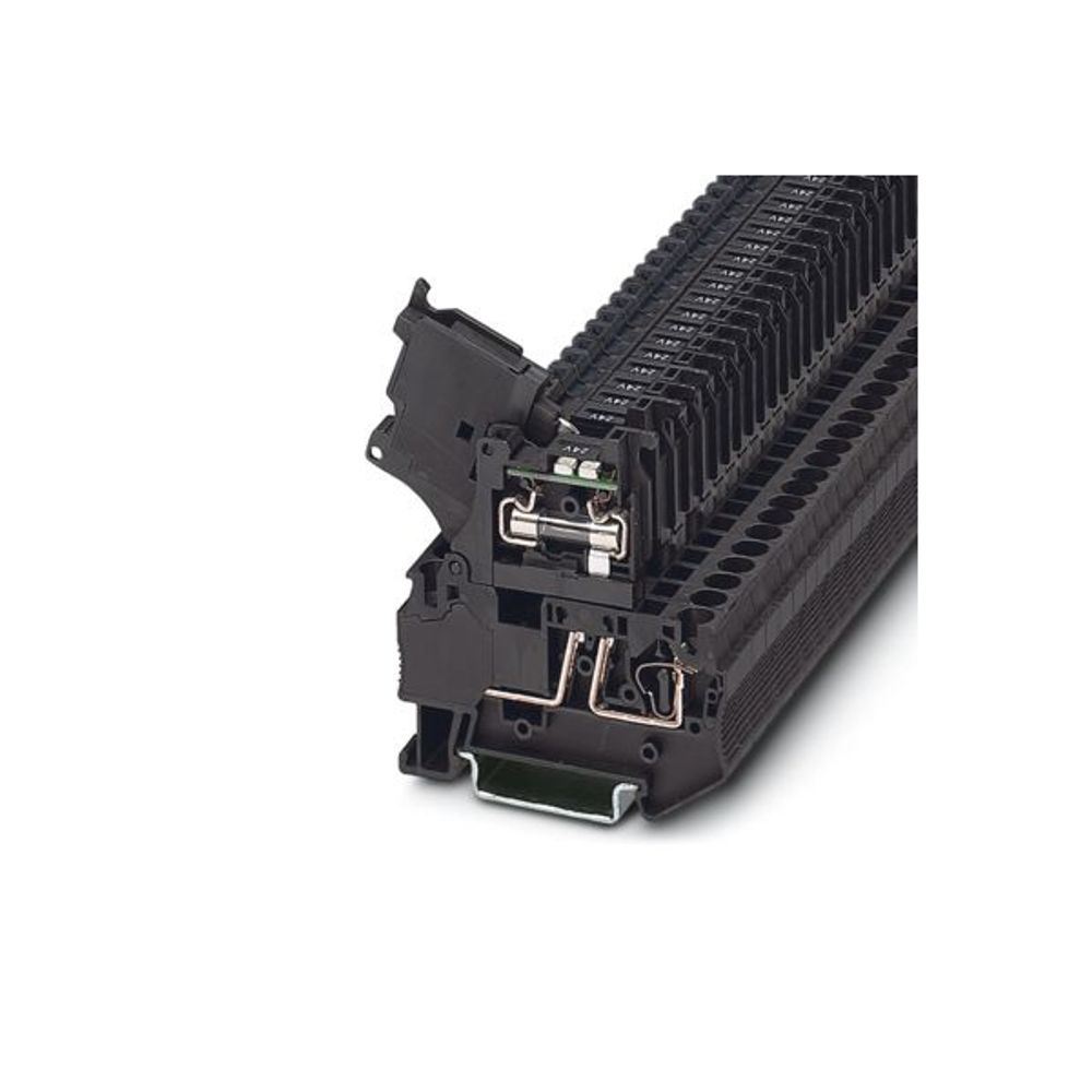 КНЗ 4-2-24 (5х20) (В), Клемма с держателем предохранителя КНЗ 4-2-24 (5х20) (В), Клемма с держателем предохранителя