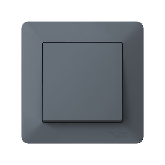 Рамка 1-м AtlasDesign Air грифель/дым. черн. SE ATN220701