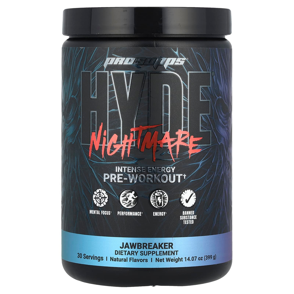 ProSupps, HYDE® Nightmare, интенсивная энергия перед тренировкой, сокрушительное средство, 399 г (14,07 унции)