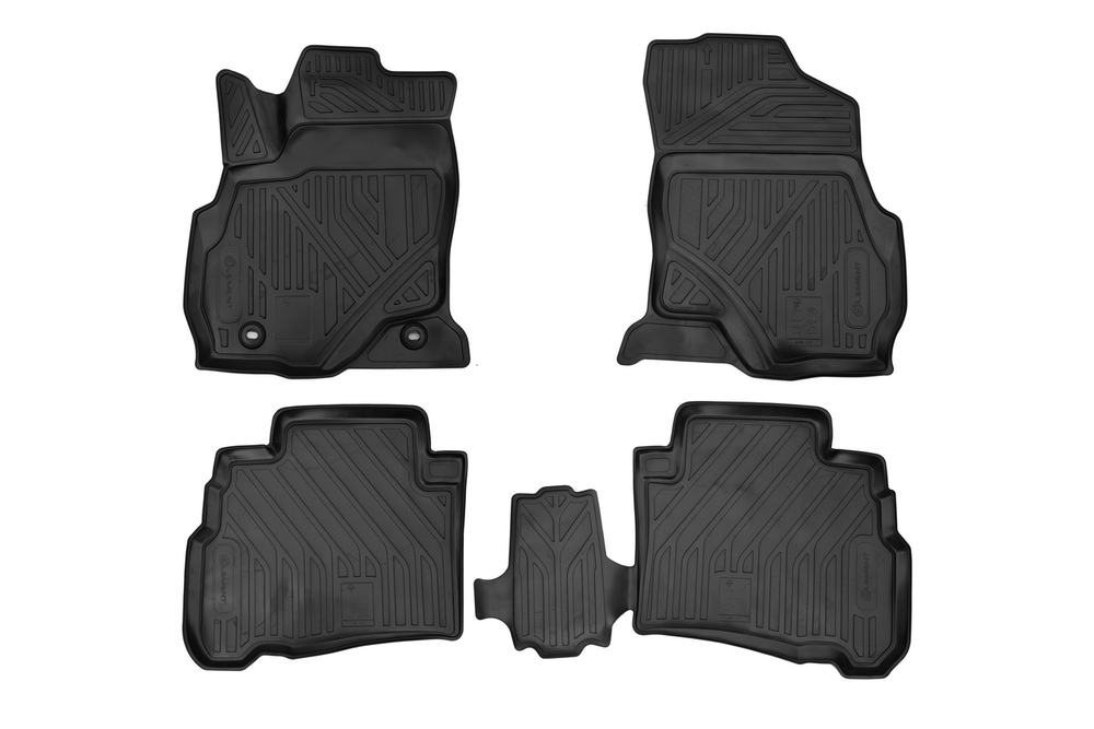 Коврики 3D в салон TOYOTA Fortuner, 01/2017- 4шт. (полиуретан) Element.ELEMENT3D048155210K