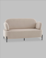 Диван Кэнди велюр бежевый