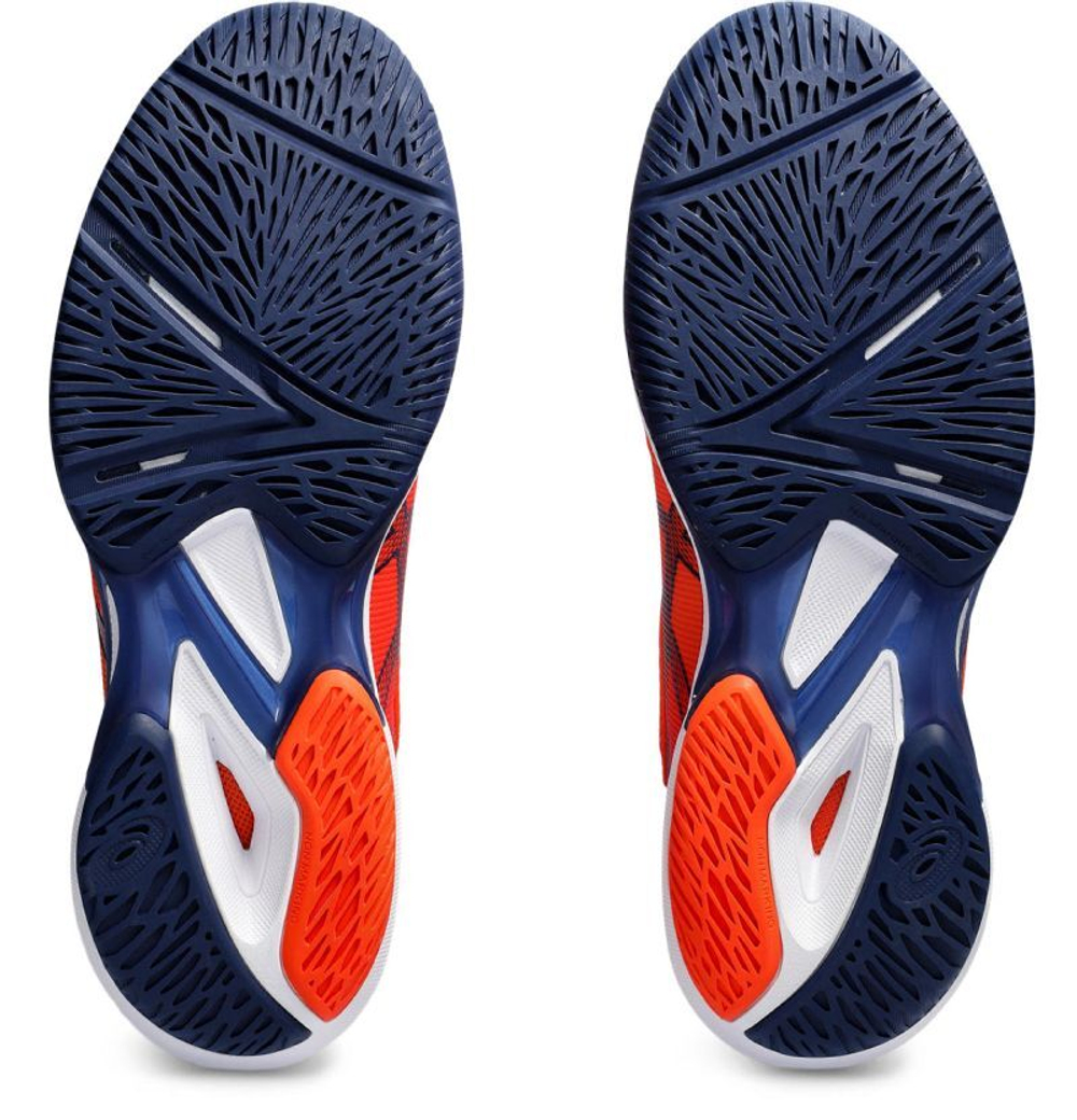 Мужские кроссовки теннисные Asics Solution Speed FF 3 - Оранжевый