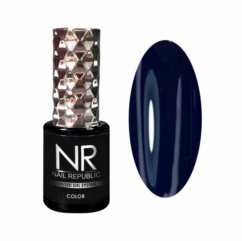 Nail Republic Гель-лак NR-364 Темная джинса, 10 мл