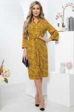Платье "Мира" (горчица) П5318 LT Collection