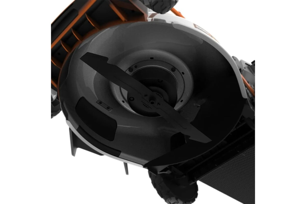 Газонокосилка аккумуляторная бесщёточная самоходная WORX WG761E, 80 В,51 см, 4Ач х4,ЗУ 2А х2,коробка