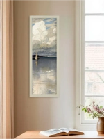 Картина на натуральном холсте настенная интерьерная 23*63 см