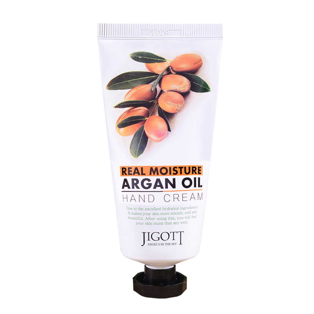 [Jigott] Real Moisture Argan Oil Hand Cream - Крем для рук Масло Арганы, 100 мл