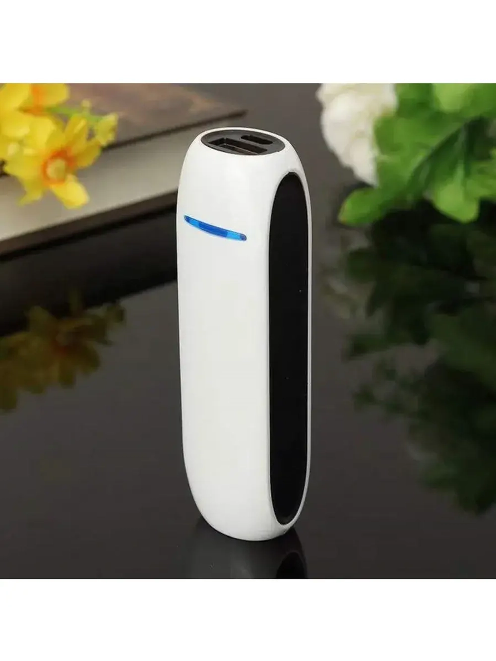 Внешний аккумулятор Luazon PB-07, 2200 мАч, USB, 1 А, провод
