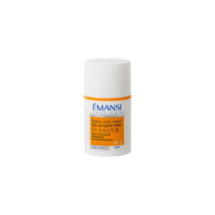 Крем SPF 50 для защиты лица от фотостарения, от UV-A и UV-B