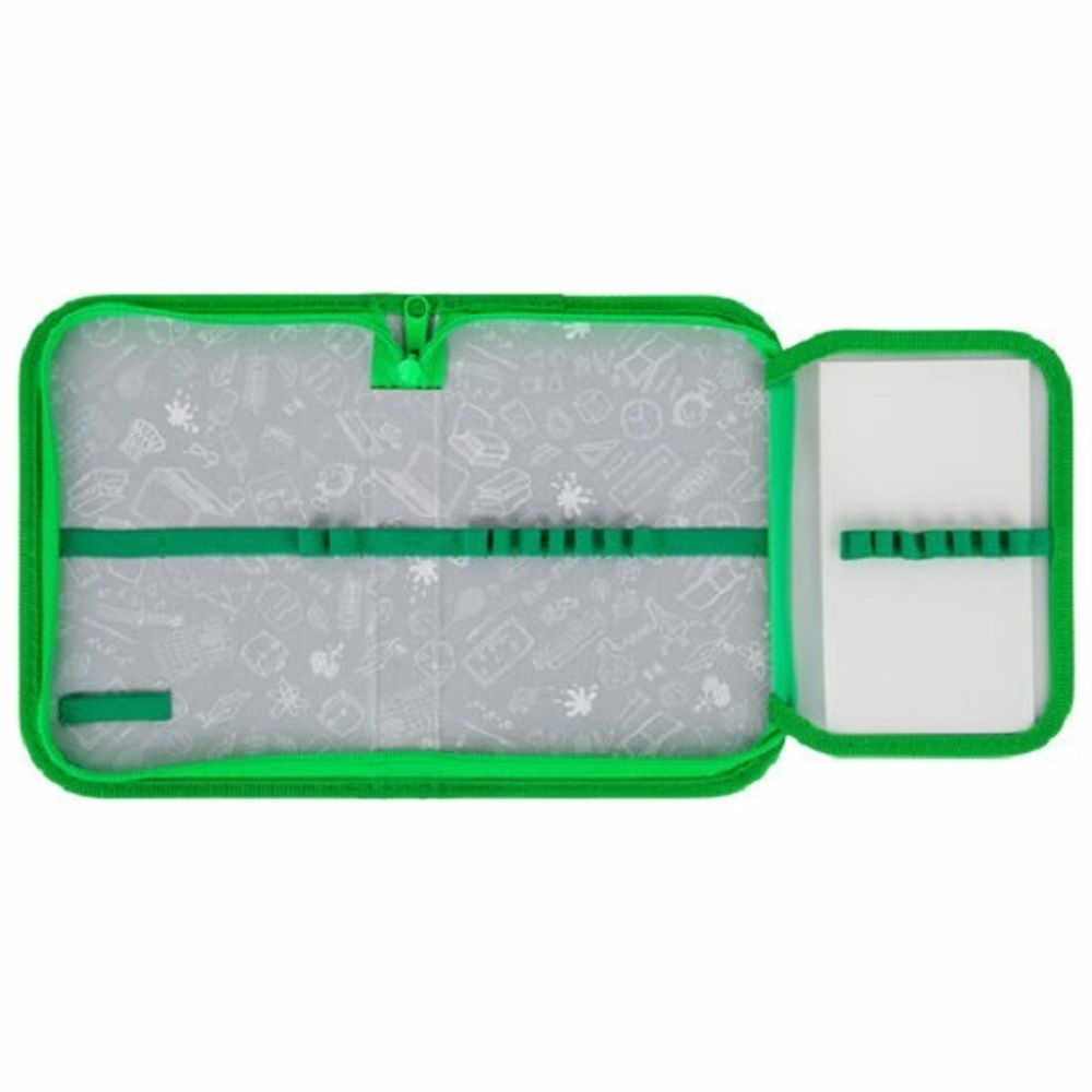 Пенал 1 отделение 190*130 Пифагор Football match, откидная планка, ткань