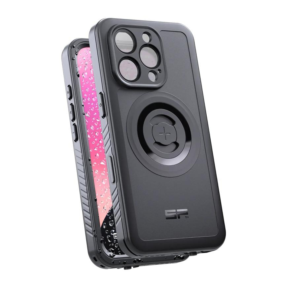Защитный чехол MagSafe SP Connect Phone Case Xtreme SPC+ для iPhone 16 Pro Гибридный чехол с повышенным уровнем защиты при падении, очень высоким уровнем защиты от влаги и пыли, и запатентованным механизмом Twist-to-Lock проприетарной системы крепления SP