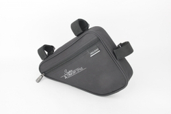 Сумка под раму, карман для телефона внутри сумки, 240*180*60мм, цвет - черный FB 05-1 black